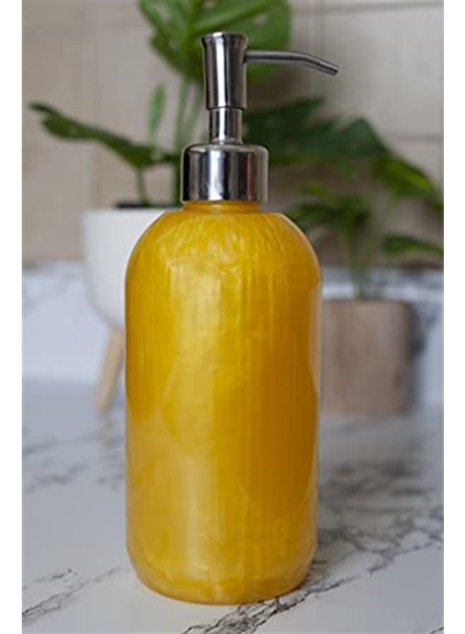 Antibacterial Hand Soap- Mango Scented Moisturizing Pearlized Liquid Hand Wash - 1/2 Gallon (64 oz.) Bulk Refill Jug. Mango Scented. Non-Toxic. Made In The USA