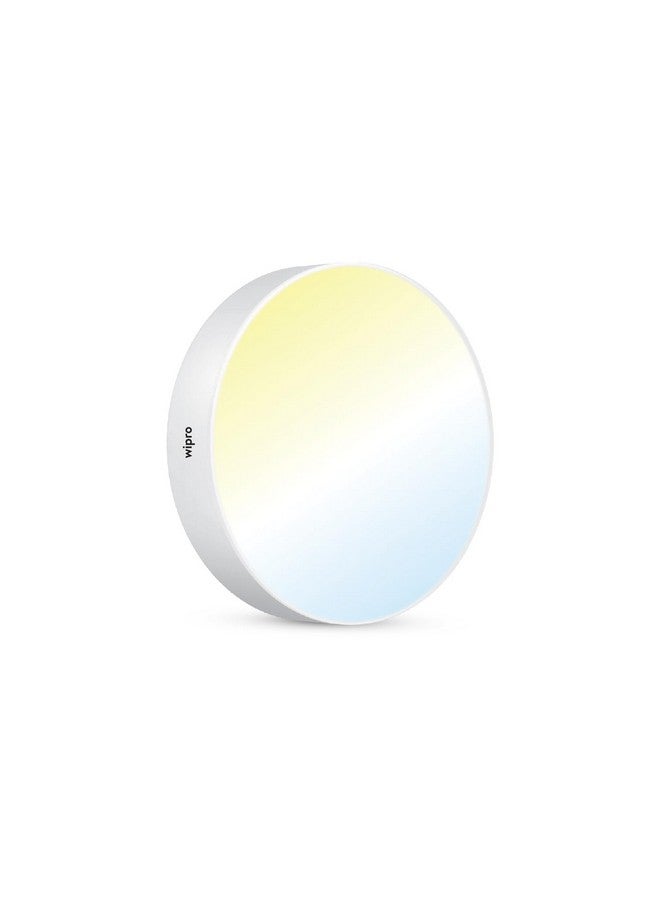 wipro Garnet 12W Rimless Round CCT Surface Panel | Colour Changing Panel | Warm White, Neutral White, Cool White | Elegant Rimless Design | Surface Mounted LED Downlighter for Ceiling |Pack of 6 - Image 2