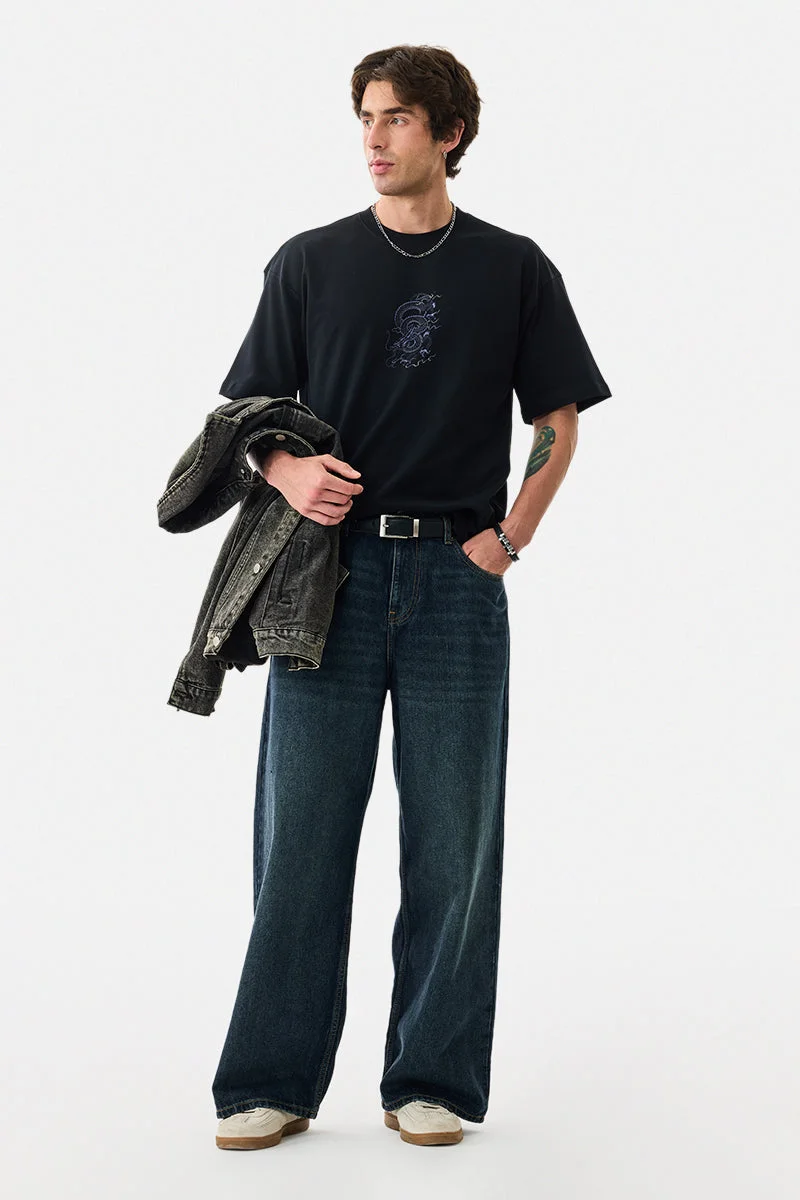 SNITCH Warrior Oversized 100% Cotton T-Shirt