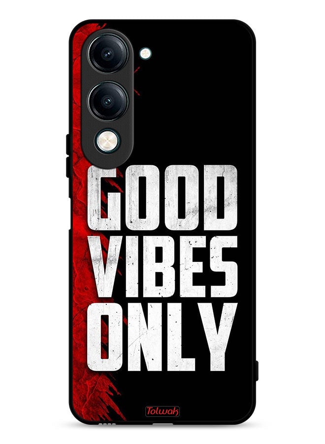 Tolwak vivo Y29s Protective Case Cover Good Vibes Only - Image 1
