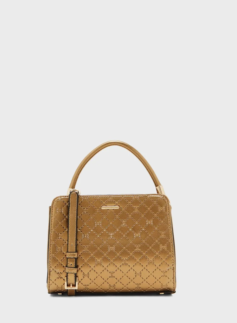 CARPISA Zip Closure Tote
