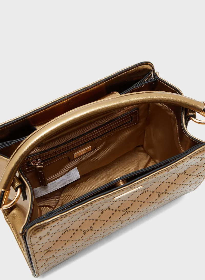 CARPISA Zip Closure Tote