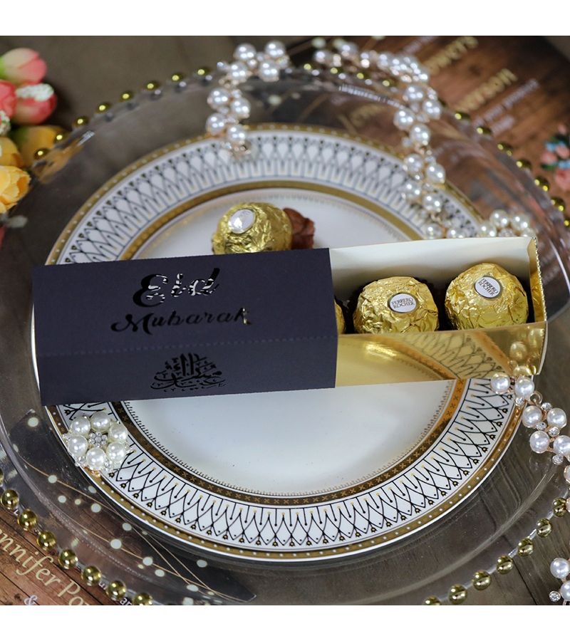 20pcs Purple Ramadan Gift Boxes Set For Eid Al Fitr Party Favors And Holiday Decorations - Image 2