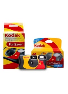 Generic US Original Kodak Kodak Camera Disposable Camera Funsaver With Flash Send 39 Film-Color:US Edition 39 Powerflash  - Image 2