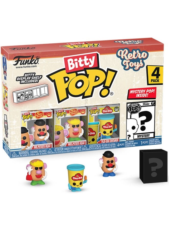 Funko Funko Bitty Pop! Icons: Retro Toys - Mr. Potato Head 4pk 
