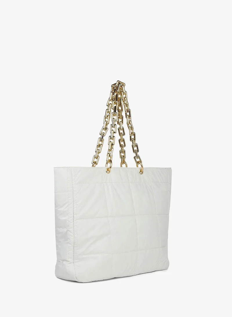 صوص هاوت حقيبة يد بيضاء مارشميلو