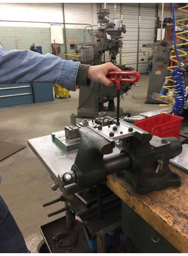 Eklind Tool EKLIND 53610 Cushion Grip Hex T-Key allen wrench - 10pc set SAE Inch Sizes 3/32-3/8 6in series - Image 3