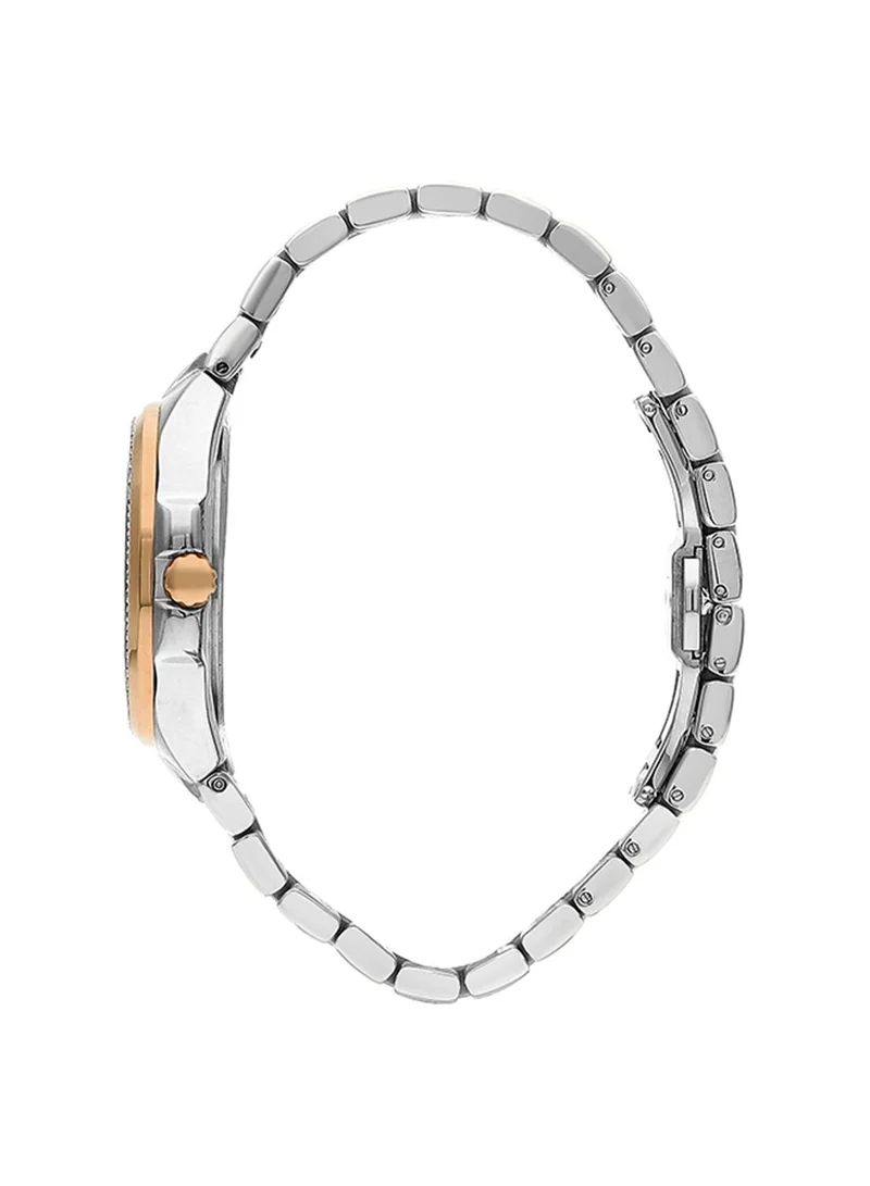 بيفرلي هيلز بولو كلوب Beverly Hills Polo Club Women's 2115 Movement Watch, Analog Display and Metal Strap - BP3320X.430, Rose Gold