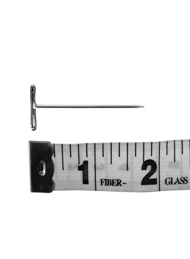 MILANO COLLECTION 75 Piece 5 Ct. Value Pack Premium Metal T-Pins for Hair Styling, Sewing, Wig Making, Mannequin Heads, Crafts- Silver - Image 3