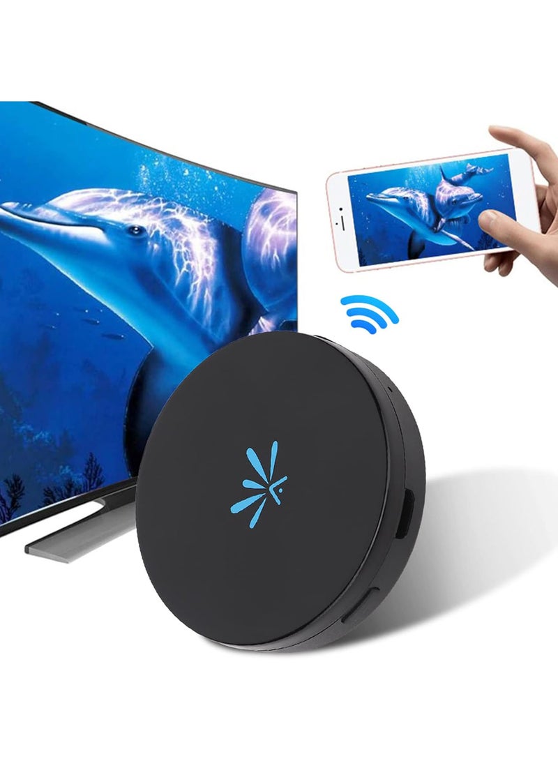 GGOOT Wireless Display Dongle Receiver, 5G Wi-FI TV Cast Screen, Video Projection Synchronizer 1080P 4K TV Screen Mirror for Cell Phone/Tablet/Computer  - Image 4