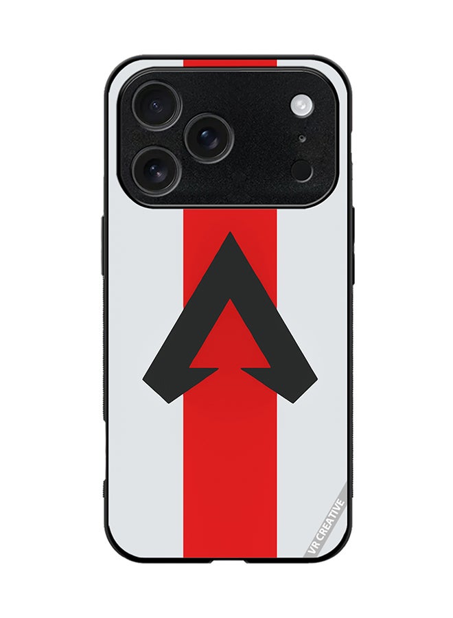 VR CREATIVE Protective Case Cover For Apple iPhone 17 Pro Apex Legends Logo Design Multicolour