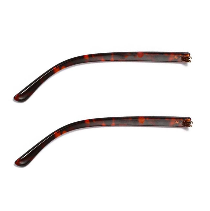 ZEALMAX Eyeglass Replacement Arm Legs, 1 Pair Plastic Glasses Replacement Temple for Glasses Sunglasses, Leopard Print Color - Image 1