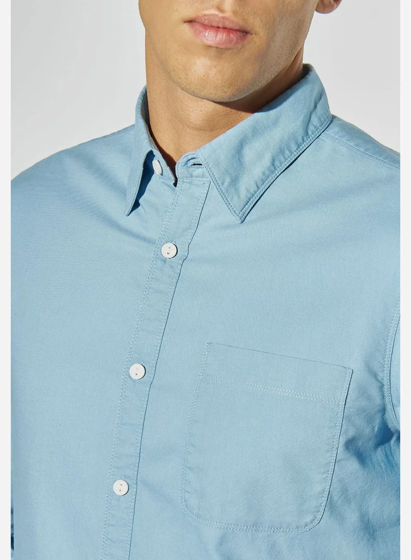 لي كوبر Essential Oxford Slim Fit Shirt