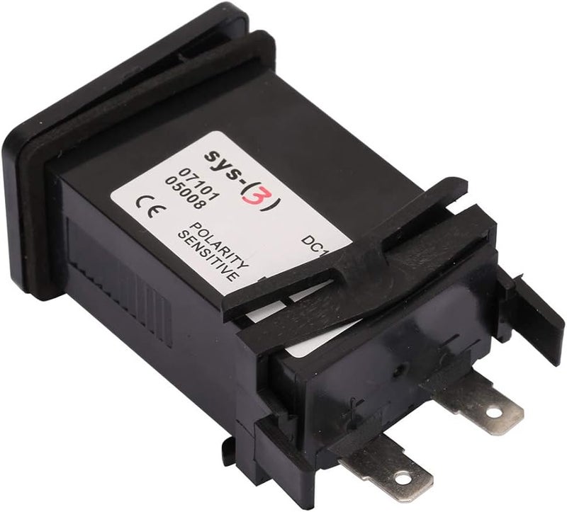 Quartz Hour Meter 10 80V AC DC Engine Hourmeter for Generator Construction Equipment - Image 5