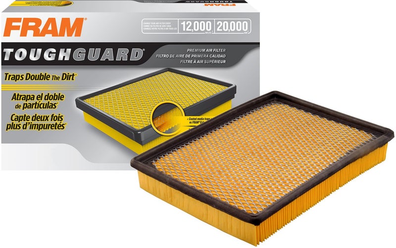 FRAM TGA8754S Tough Guard Flexible Panel Air Filter for Buick, Chevrolet, Oldsmobile and Pontiac Vehicles - Image 1
