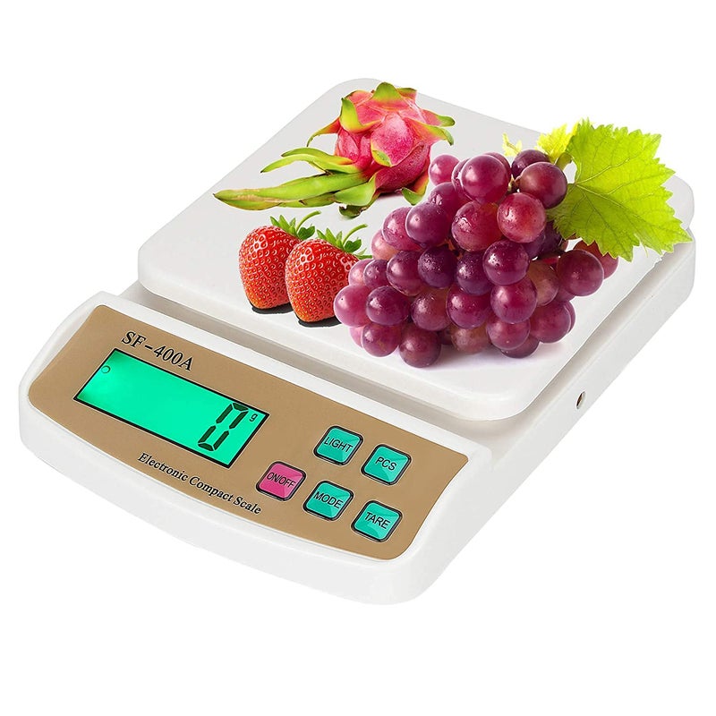 JAPP digital kitchen scale electronic digital kitchen weighing scale 10 kg advance weight measure spices vegetable liquids - Image 1