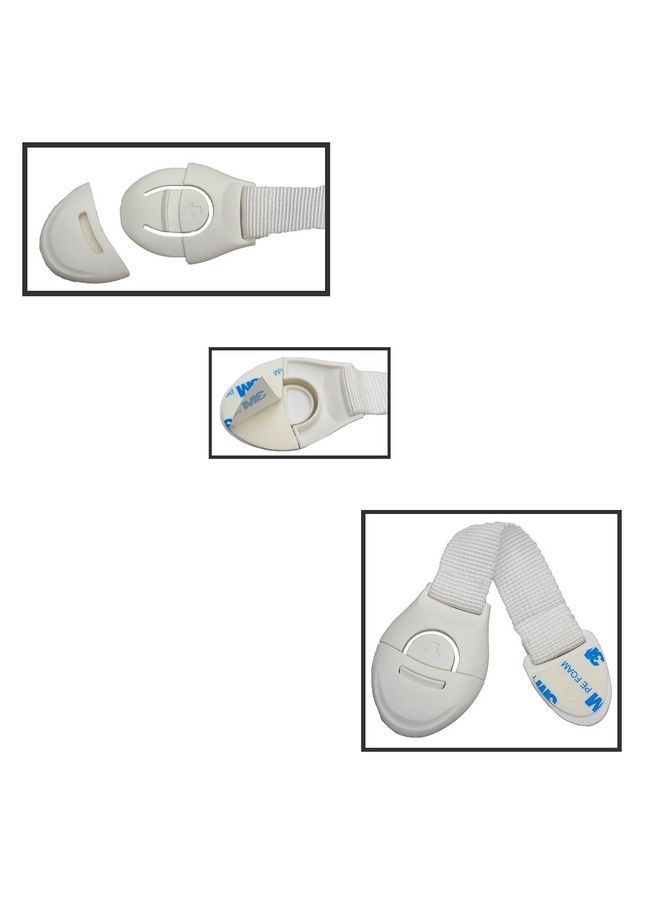 Lifestyle-You Child Proofing Combo 8 Child Safety Locks 10 Pcs Socket Guards 8 Pcs Door Finger Pinch Guards. Total 26 Pcs In Pack. - Image 4