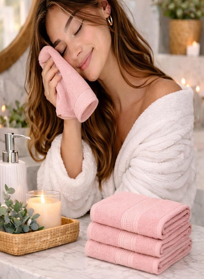Dollar 100% Cotton Soft, High Absorben & Comfortable Face Towel 30 x 30 cm Face Towel (Pack of 3) - Image 3