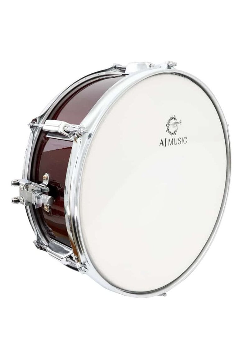 AJ Music Professional Snare Drum Head With Drumstick Pair 14 inch  - Image 1
