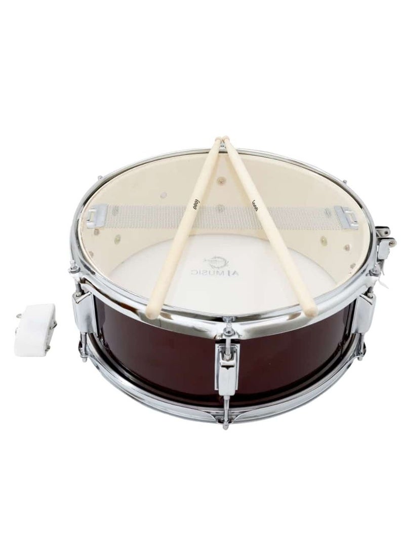 AJ Music Professional Snare Drum Head With Drumstick Pair 14 inch  - Image 2