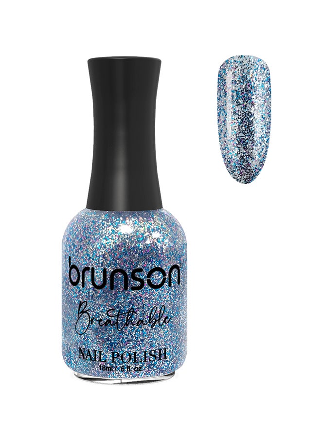 brunson Breathable Nail Polish Halal nail polish Wudu friendly Quick-Dry Vegan long lasting but easy peel off   18ml BH303