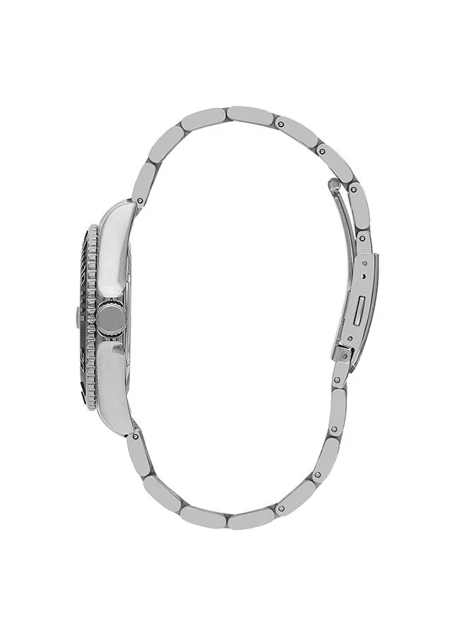 BEVERLY HILLS POLO CLUB Beverly Hills Polo Club Men's 2315 Movement Watch, Analog Display and Metal Strap - BP3328X.250, Silver