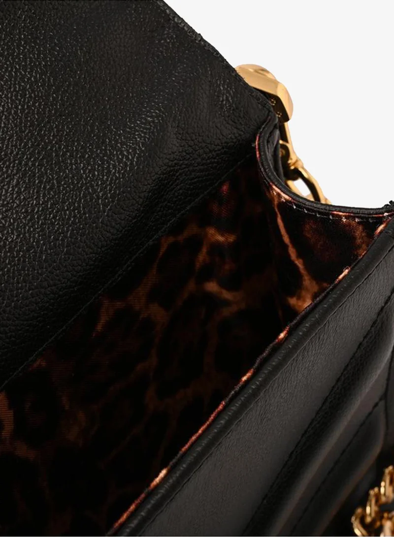 Carmen Steffens  Black Quilted Bag with Chain Strap for Women | Best Price UAE