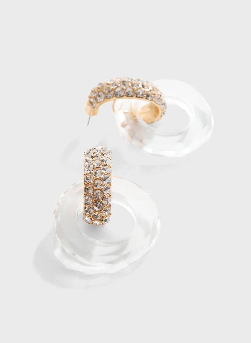 MANGO Godello Hoop Earrings