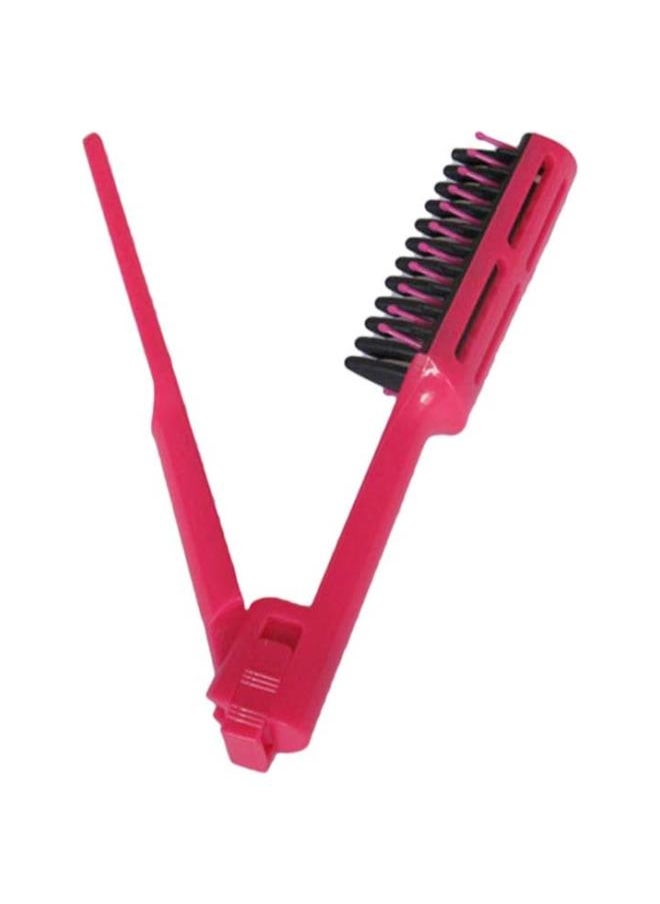 WYBOT - Hair Comb Straightening Hair Dress Styling Folding V Shape Comb Hair Brush DIY Salon Hairdressing Smoothe Hair Travel Home Use - Image 1
