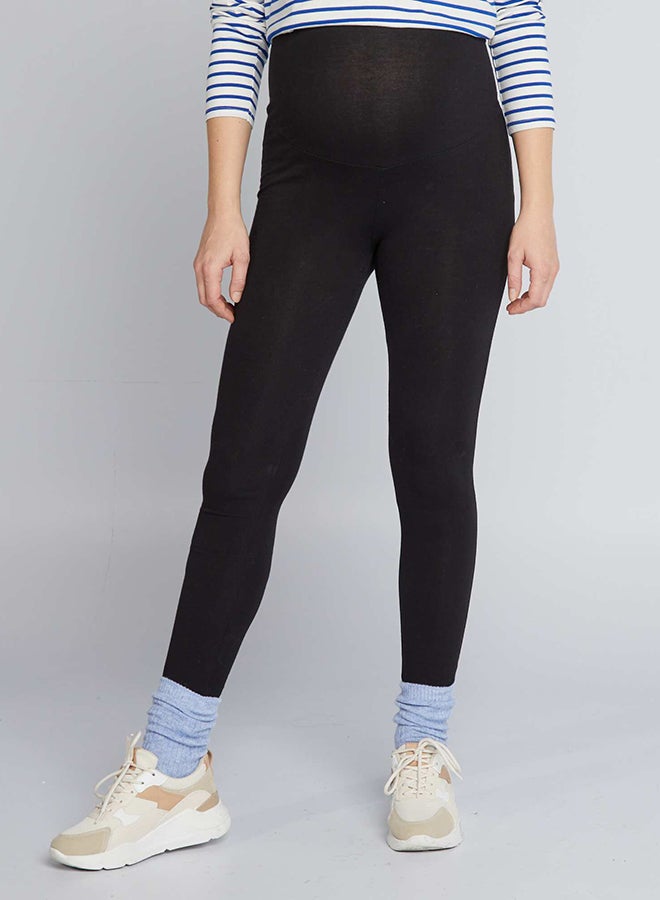 Kiabi Long Plain jersey fabric maternity leggings - Image 1