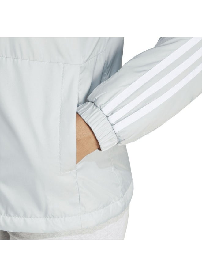 Adidas adidas W ESS 3S IN H J Grey 0 JACKETS for Women - 2XS  - Image 5