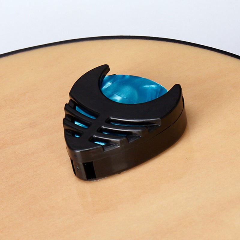50Pcs Portable Guitar Pick Holder Boxes Guitar Plectrum Storage Boxes (Black) - Image 3