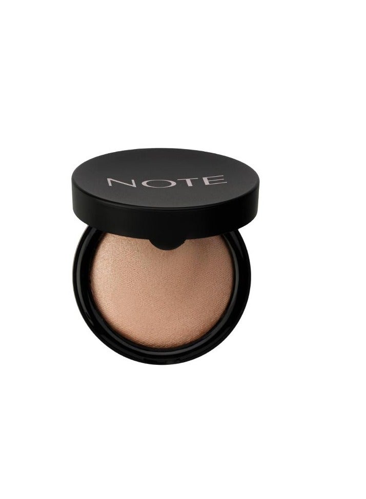 NOTE COSMETIQUE BAKED POWDER 01 STARDUST WITH MACADAMIA OIL - Image 3