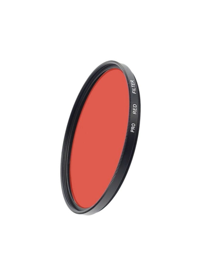 46mm RED Filter Camera Digital Filter SLR Filter Full Color Filter Color Filter RED-颜色:46mm 红