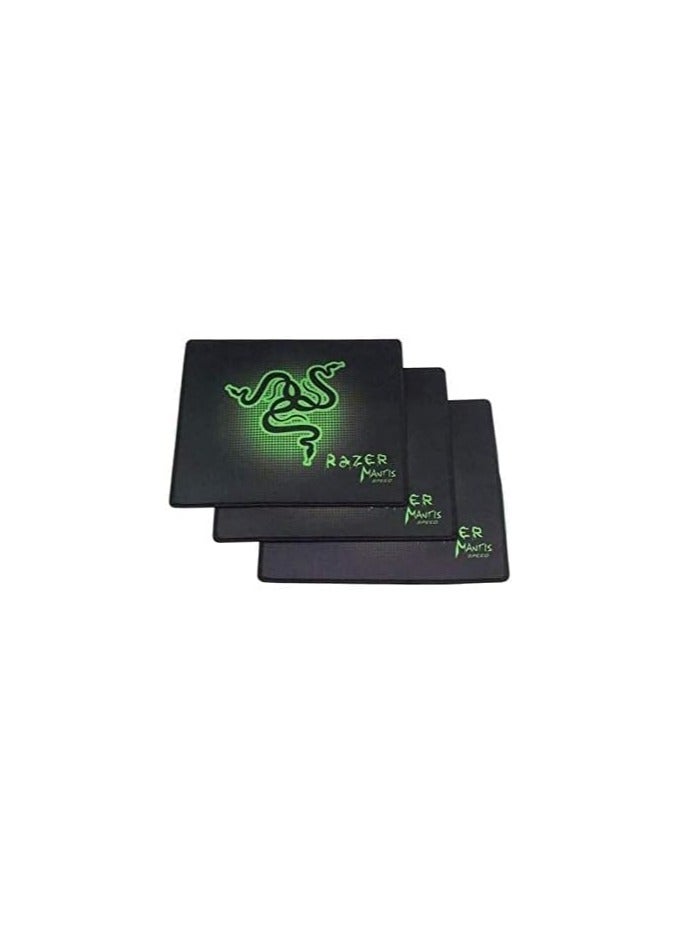 Rubber Square Gaming Mouse Pad With Snake Design And Locked Edge - Multi Color - Image 3