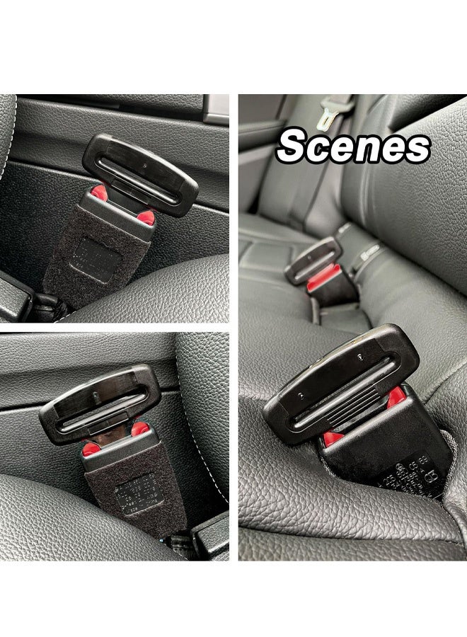 4 قطع من مشابك حزام الأمان الآمنة، مشابك وسائد حزام الأمان، مريحة ومناسبة للقيادة، مشابك ضبط لجميع السيارات - Image 5