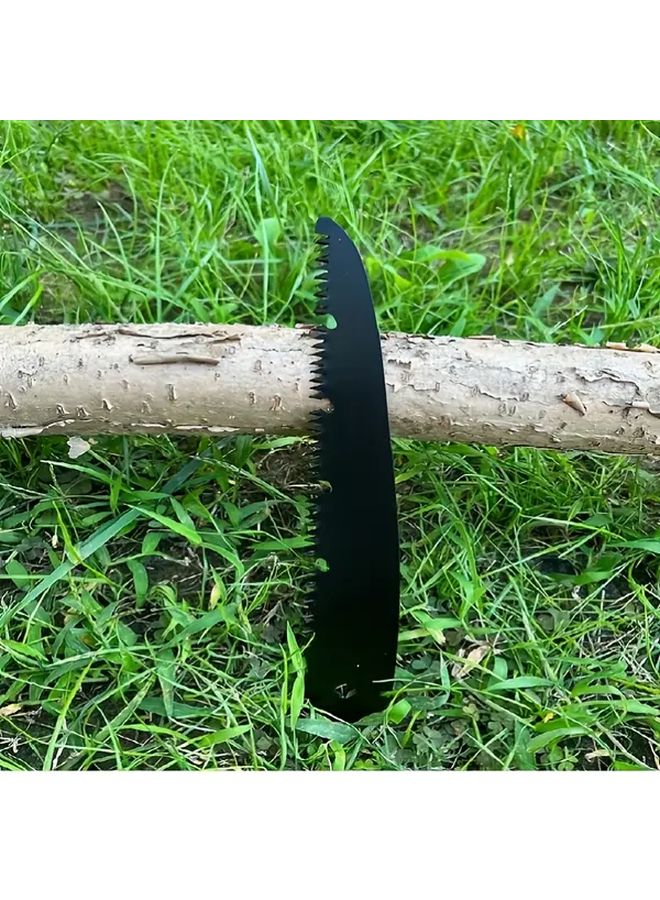 300mm Heavy Duty Folding Hand Saw with Ergonomic Handle for Outdoor Camping Woodworking - Image 4