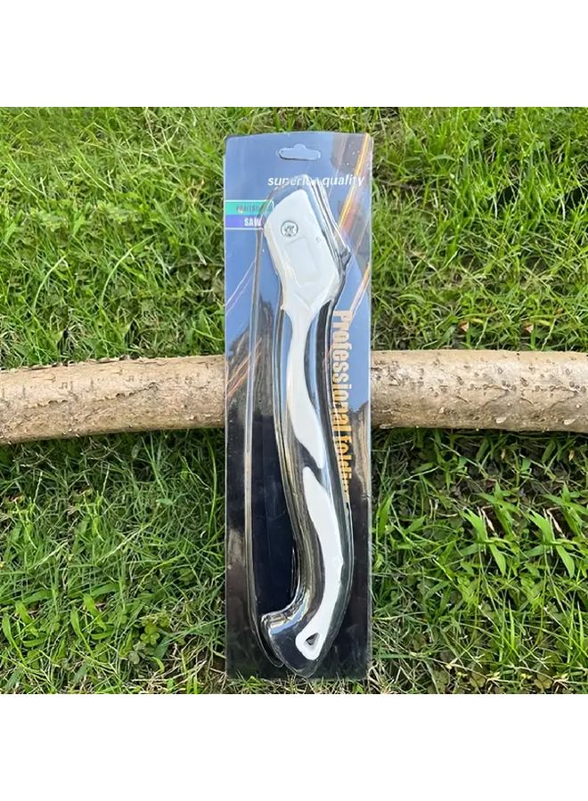 300mm Heavy Duty Folding Hand Saw with Ergonomic Handle for Outdoor Camping Woodworking - Image 3