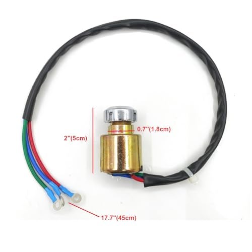AUTQVA Ignition Switch with Keys Compatible with Harley Sportster XL 883 XR XL 1200 1994-2011 - Image 5