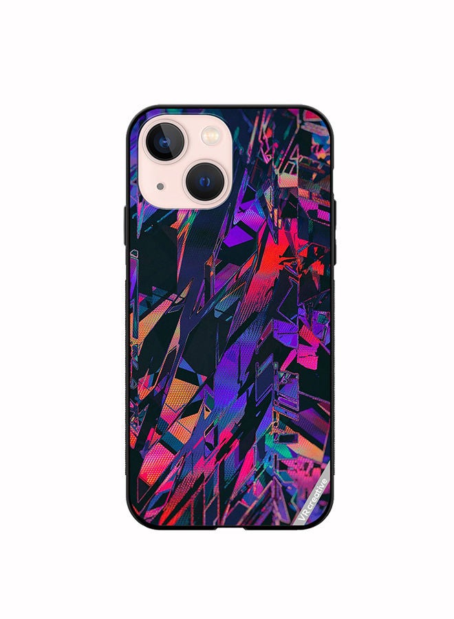 VR CREATIVE Protective Case Cover For Apple iPhone 14 Plus Abstract Design Multicolour - Image 1