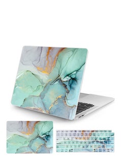 Excefore Laptop Case Compatible with Air 13 Inch 2020 2019 2018 Release A2337 M1/A2179/A1932 Colorful Marble Case with Keyboard Cover Skin for Air 2020 with Touch ID  - Image 1