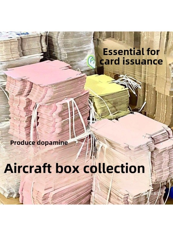 Gao Yan Ins Flying Machine Box Large Collection Cartoon Out Card Flying Machine Box Cute Packing Box Gift Box Hand Account Packaging Box-Color:[pack Of 30] Random Series Airplane Boxes [multiple Styles Will Be Repeated]  - Image 2