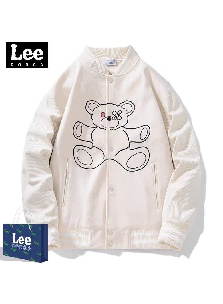 LEE Loose Casual Baseball Jacket Windproof Jacket
