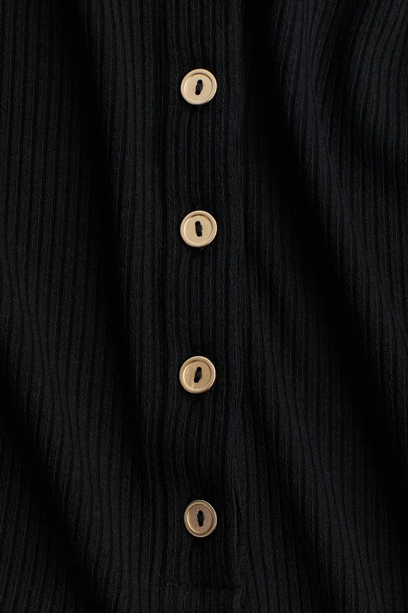 H&M Button-top jersey dress