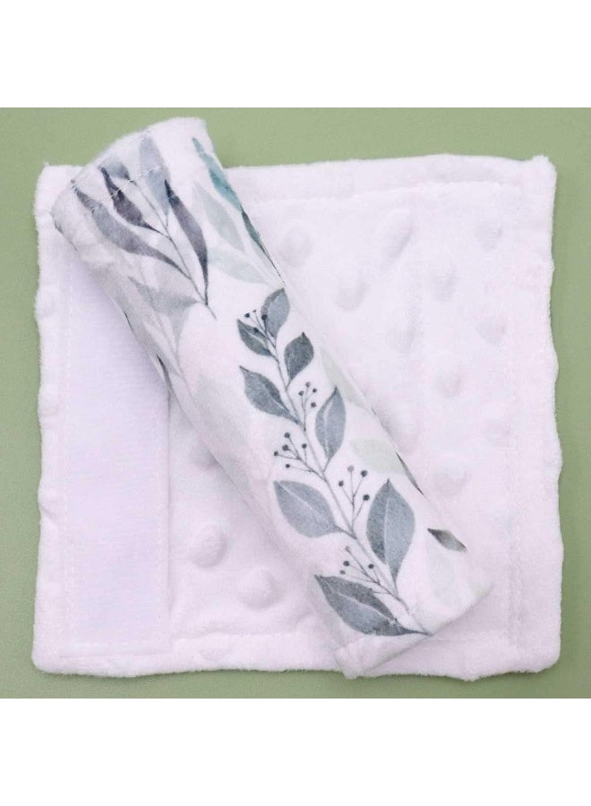 DILIMI غطاء رقبة مقعد السيارة للأطفال DILIMI، 2 قطعة غطاء حزام المقعد، واقيات حزام الكتف، وسائد أغطية حزام الأمان للصبيان والبنات (ورقة)  - Image 3