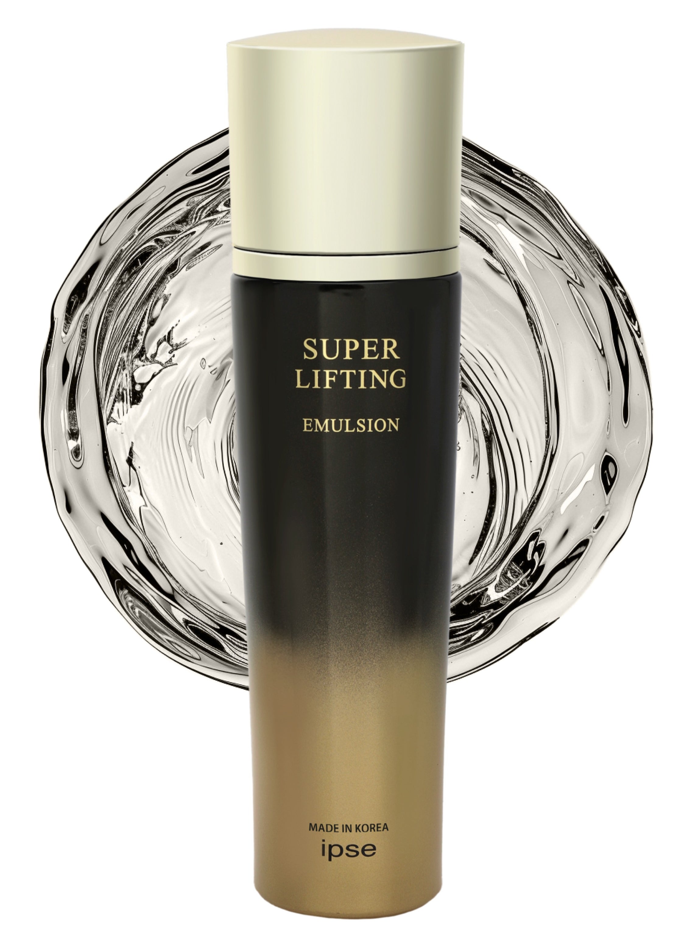 Ipse Korean Premium Super Lifting Moisturizing Face Emulsion - Anti Aging Facial Brightening Rejuvenation Serum - Wrinkle with Peptide Complex 