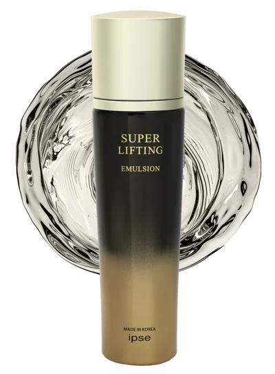 Ipse Korean Premium Super Lifting Moisturizing Face Emulsion - Anti Aging Facial Brightening Rejuvenation Serum - Wrinkle with Peptide Complex