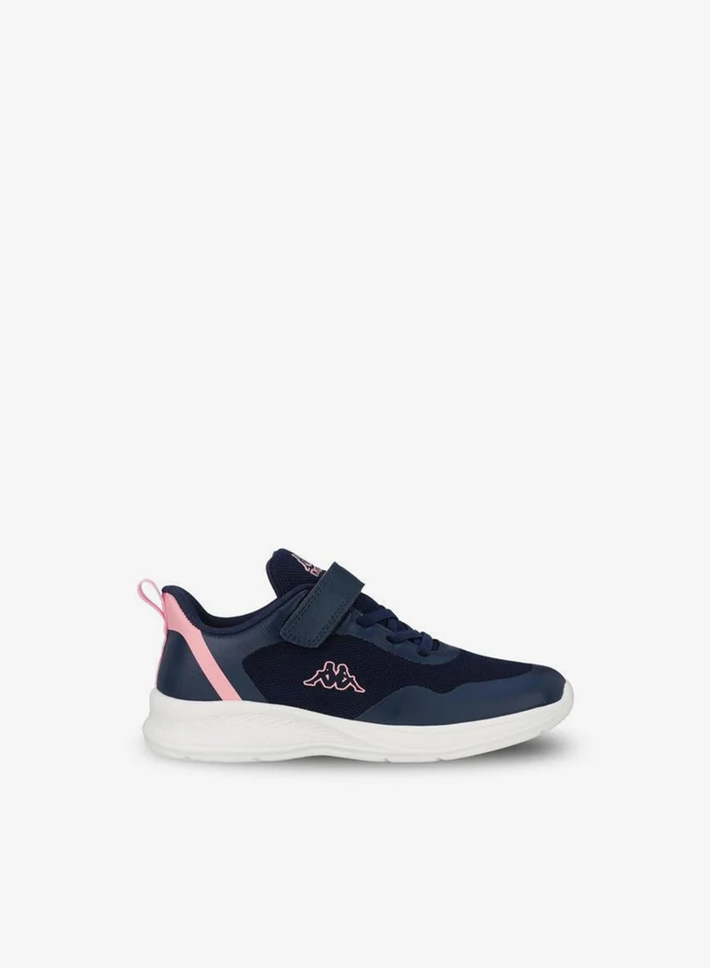 Girls Logo Hook & Loop Sports Shoes