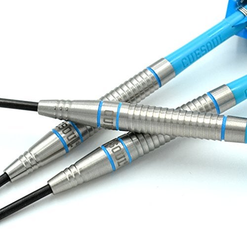 CUESOUL Glory 85% Tungsten 22g Steel Tip Dart Set-Blue line Colored - Image 5
