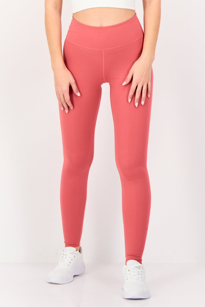 Nike ليغينغز تدريب رياضية للنساء، وردي قديم - Image 1